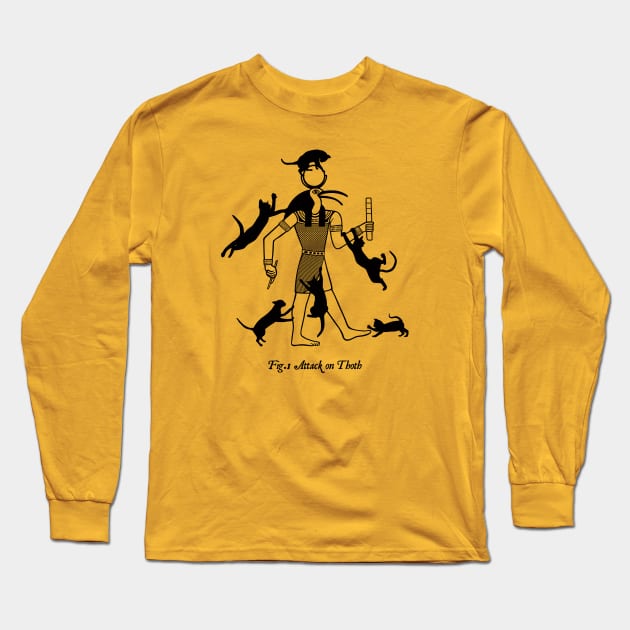 Attack On Thoth Long Sleeve T-Shirt by GritFX